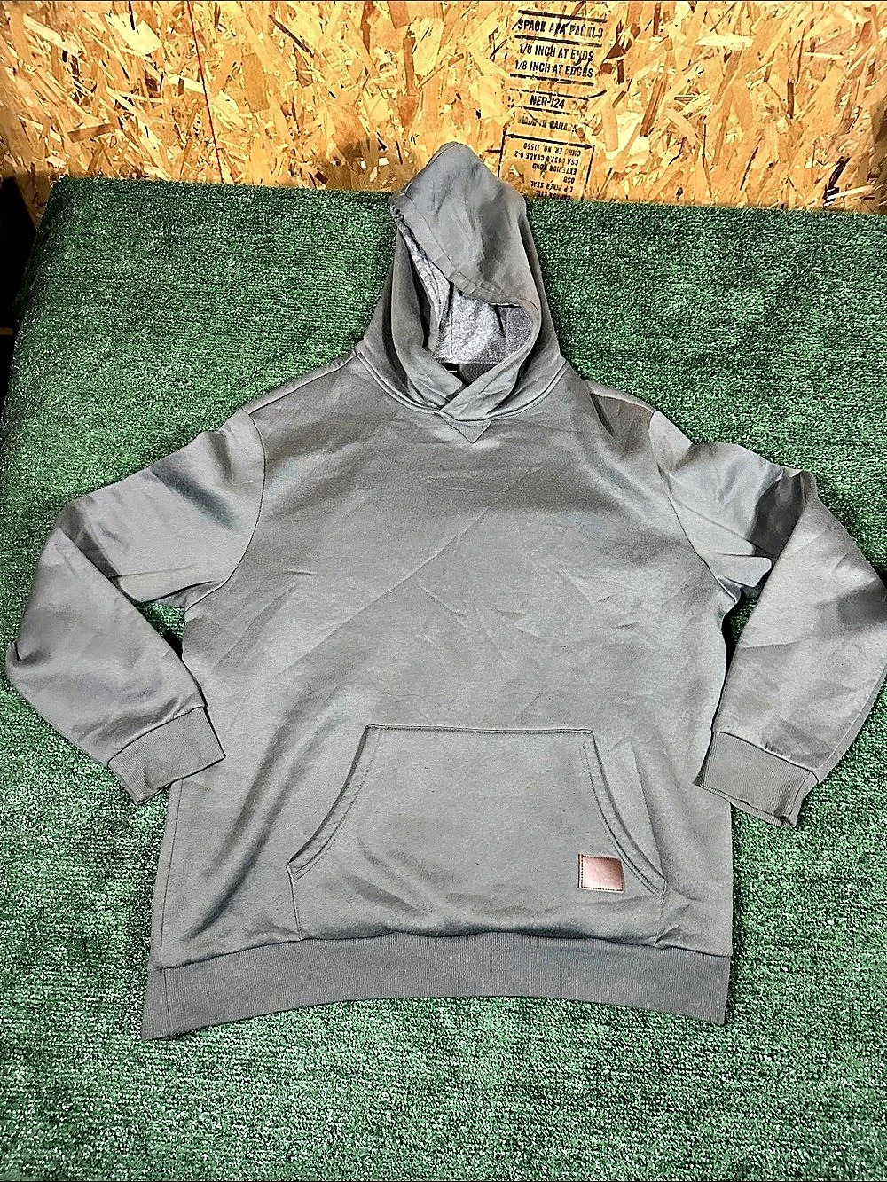 MANFINITY Pullover Hoodie in Gray Size 4XL Like New